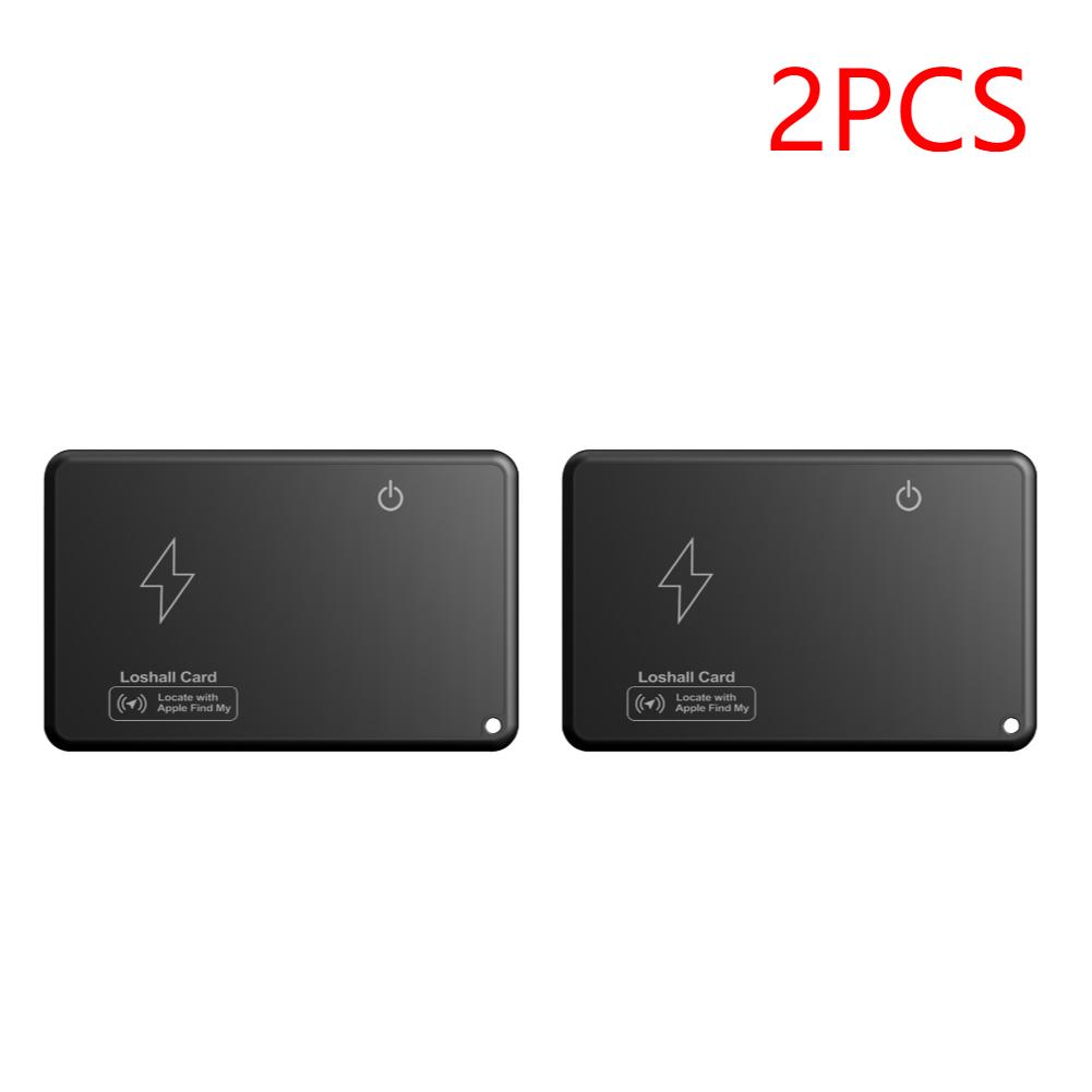 Wireless Charging Wallet Tracker Card Work For Apple Find My App Smart Card Tracker Item Tracker for Luggage Tag Purse Passport