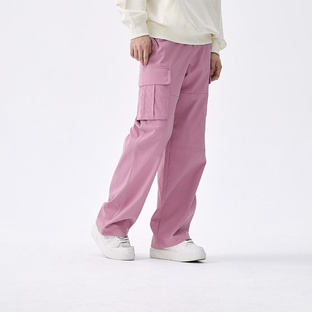 New MLB Preppy Style Collection Basic Boston Red Sox SS25 Casual Pants Unisex Pink All Over Print 3AWPV0251-43PKP