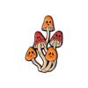 Halloween Adorable Cartoon Plant Series Badge Cute Mushroom Pumpkin Lantern Brooch