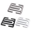 Metal Seat Belt Adjuster Safety Easy to Use Fits Adults Kids Seat Belt Adjuster for Improved Comfort