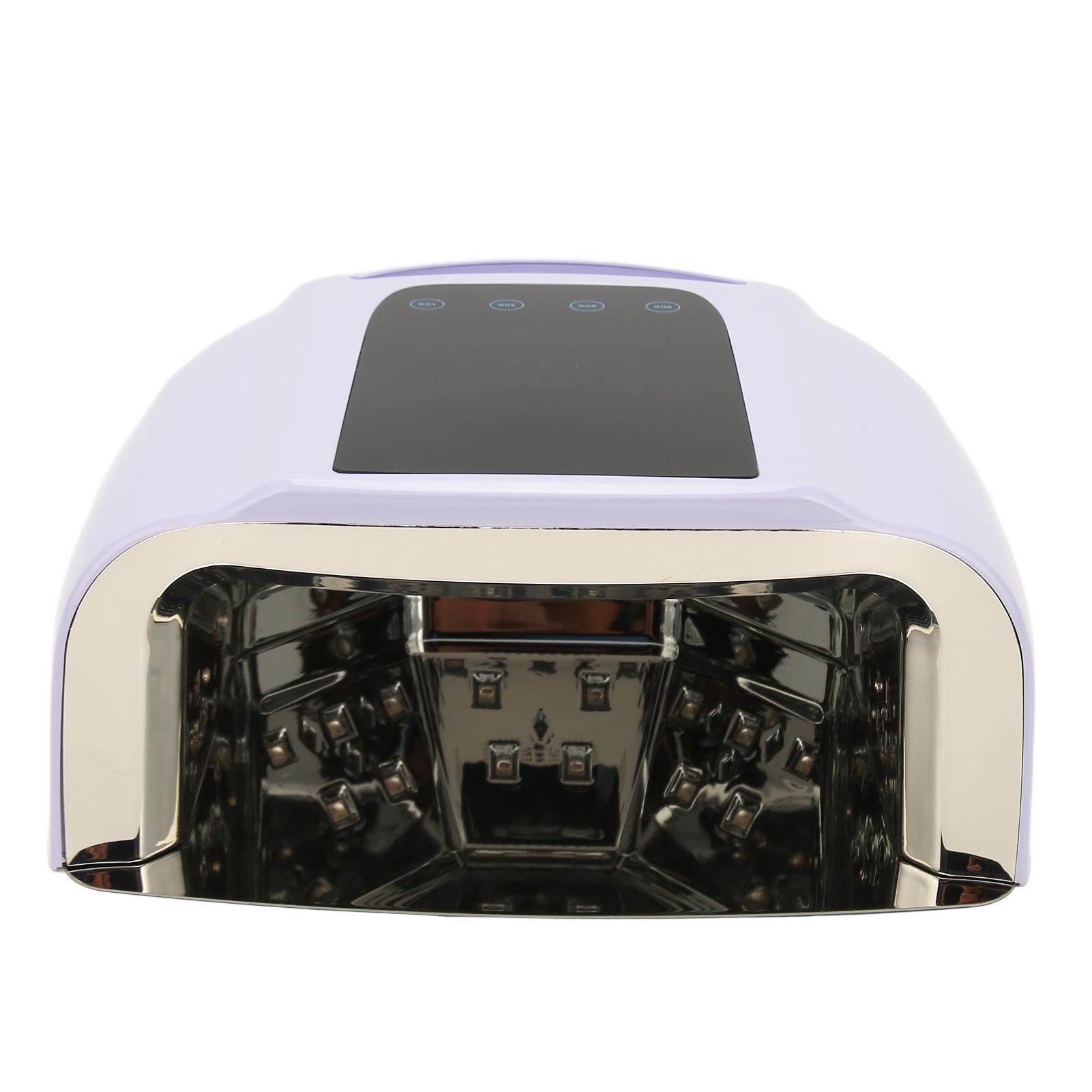 

УФ-лампа для ногтей с гелем 96 Вт, быстросохнущая, перезаряжаемая, 42 лампы, лампа для ногтей с переносной ручкой EU PLUG