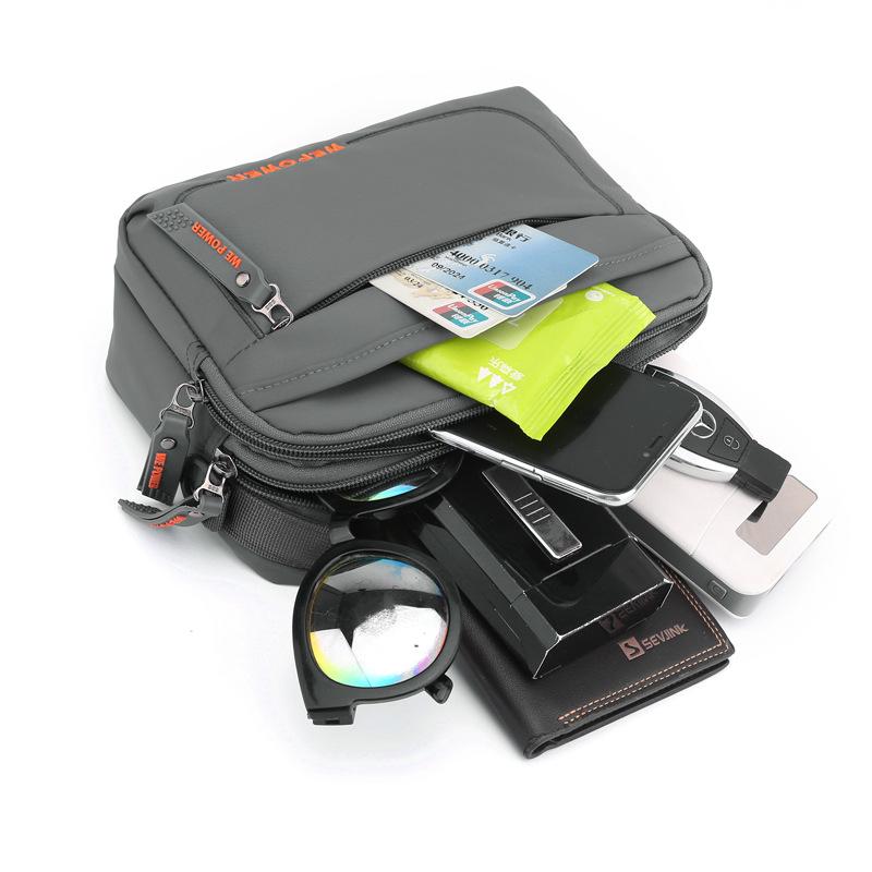 Men's Water-Resistant Outdoor Crossbody Shoulder Bag