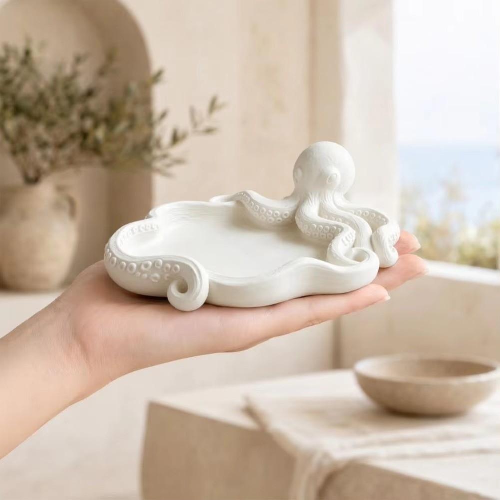 3D Printed Jewelry Storage Tray Creative Necklace Display Plate Bracelets Organizer Gift