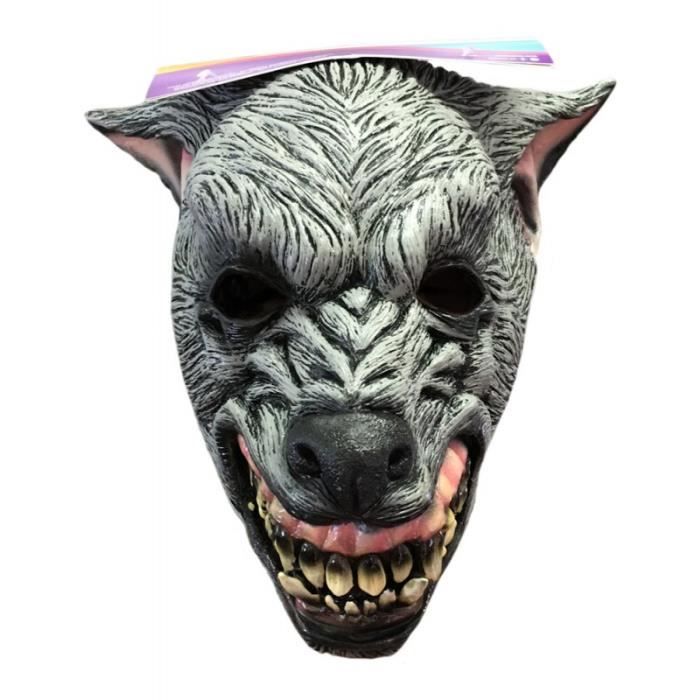 Masque de loup garou adulte horreur