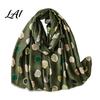 Lightweight Travel Wraps Polka Dot Silk Scarf for Women Tassel Shawl Elegant Soft Breathable Women Wrap Spring Summer Autumn Winter Fashion