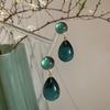 Retro Water Drop Earrings Women's Sea Green New Geometric Originality Elegant Unique Design Earrings Charm Jewelry Gift