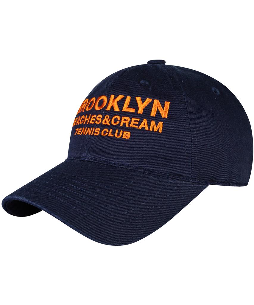 Bichiseuaenkeulim Brooklyn Tennis Club Ball Cap-Navy