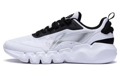 LN Fle Comfortable Slip Resistant Abrasion Resistant Low Top Sports Casual Shoes Men's White Black AGLT031-1