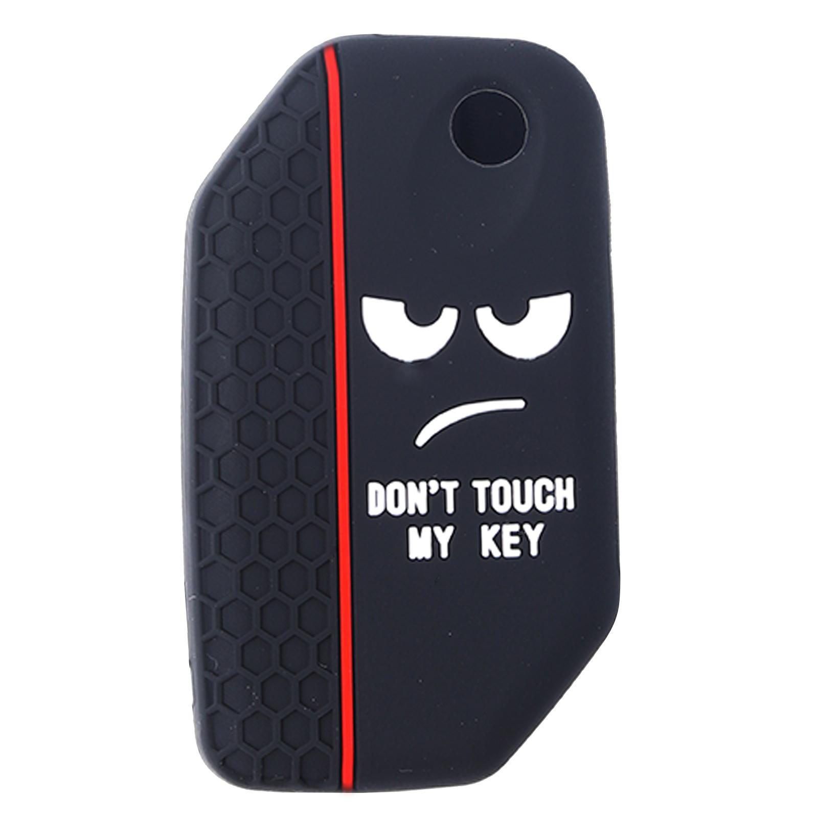

Чехол для дистанционного смарт-ключа, силиконовый брелок, кольцо-держатель, защита для Bmw F750 F850 GS Adv F900 R XR K1600 GT GTL 2021 2022 чёрный