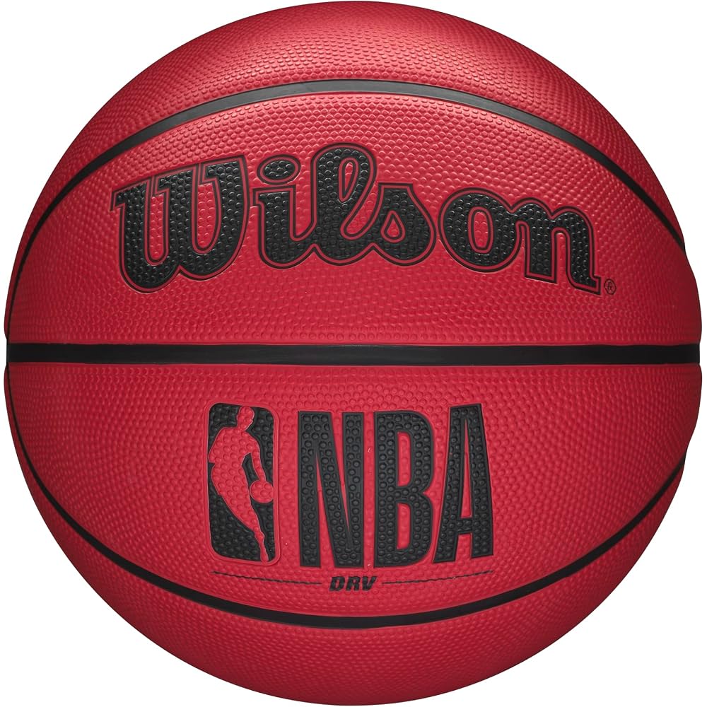 Wilson NBA DRV Outdoor Basketball Size 6 23.2cm Diameter Red