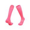 Non-Slip Breathable Football Socks - Solid Color, Sweat-Wicking, Adult Long Sports Socks