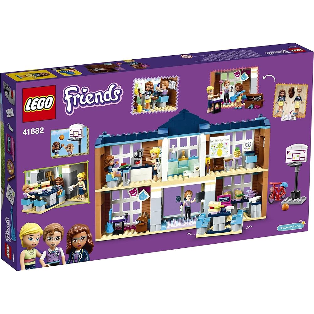 LEGO Friends Heartlake City School Set 41682 Building Blocks Toy for Girls Age 6 and Up