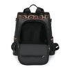 Women's Large Capacity Travel Backpack Retro Leopard Print Backpack Multifunctional Shoulder Bag