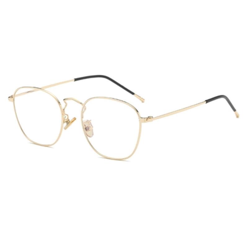 LK8804 Blue Light Blocking Glasses Frame_C3 GOLD