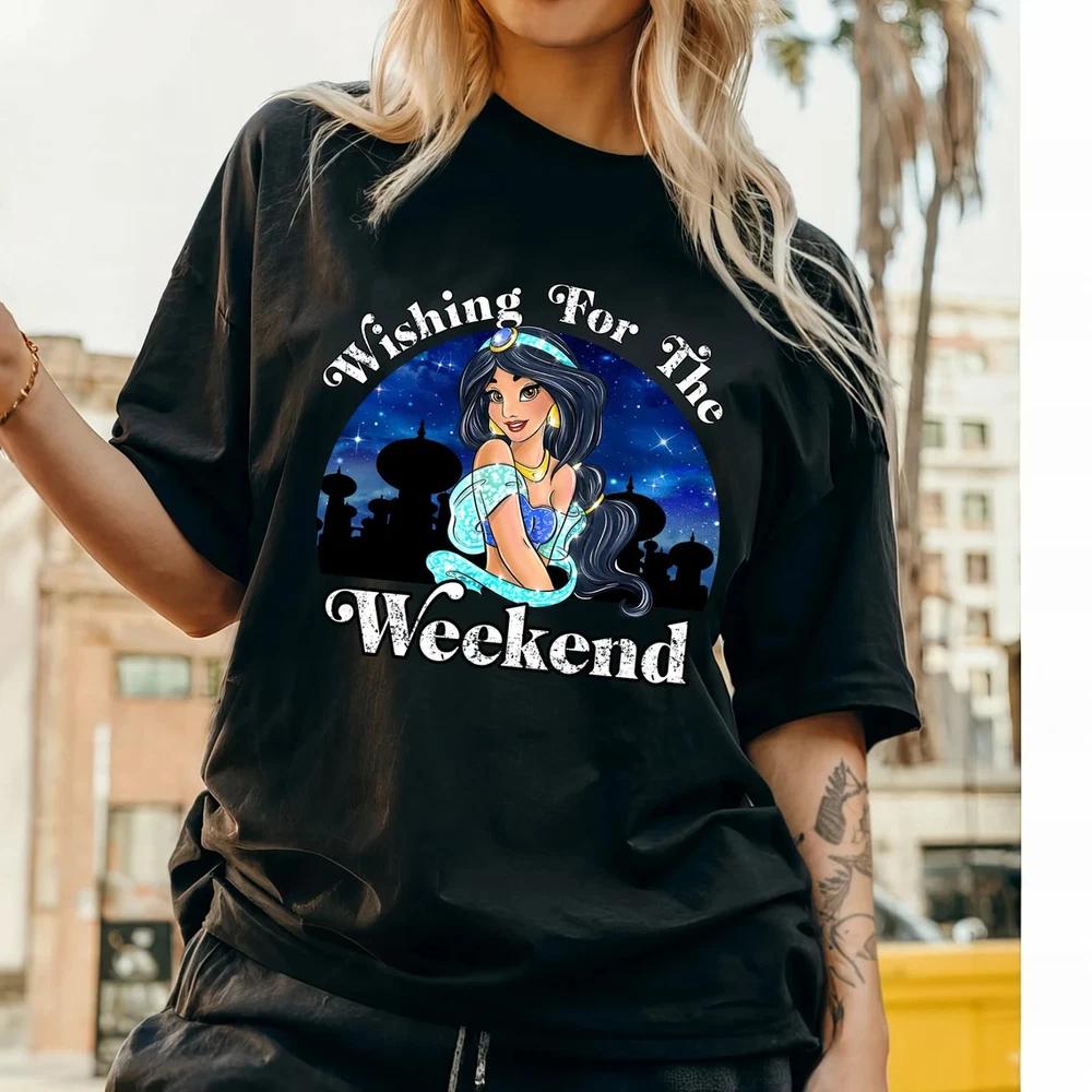 Aladdin Princess Jasmine Cute T Shirt Unisex 3 S