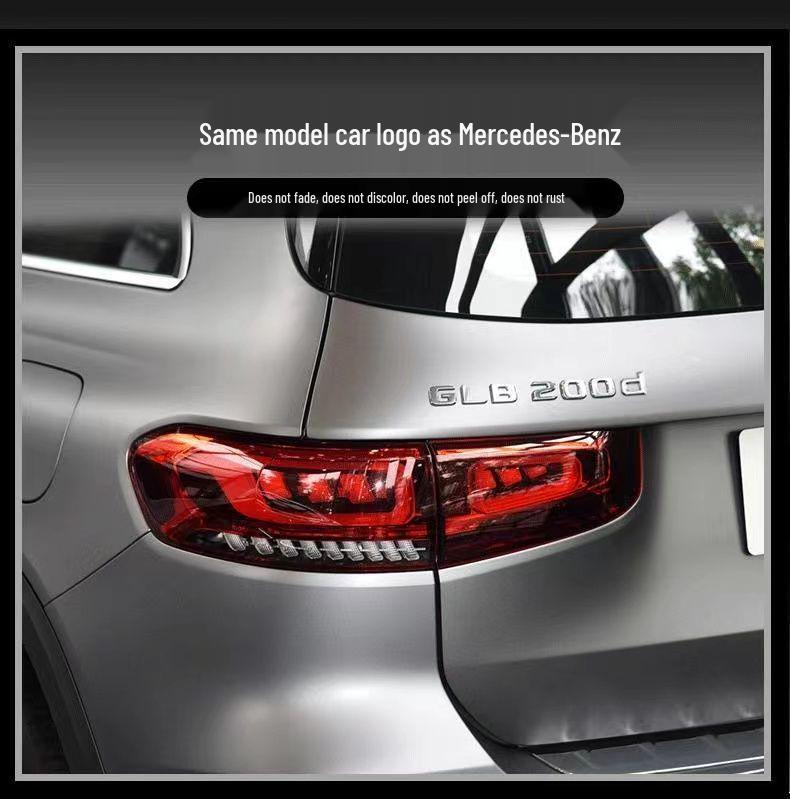Mercedes GLB220/GLB200/GLB35 AMG 4matic Rear Tail Badge Emblem Sticker