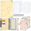 PU Savings Challenges Book Marbling Cash Budget Book Notebook Money Planner  Home Use