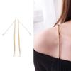 Metal Snake Bone Bras Strap Adjustable Invisible Shoulder Straps Nonskid Lingerie Accessories for Women Tops Dress