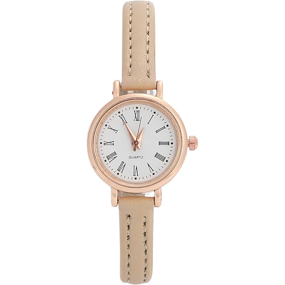 Sora no Shoji Women s Simple Stylish Cute Watch RW-1 Camel with 30-Day Operation Guarantee