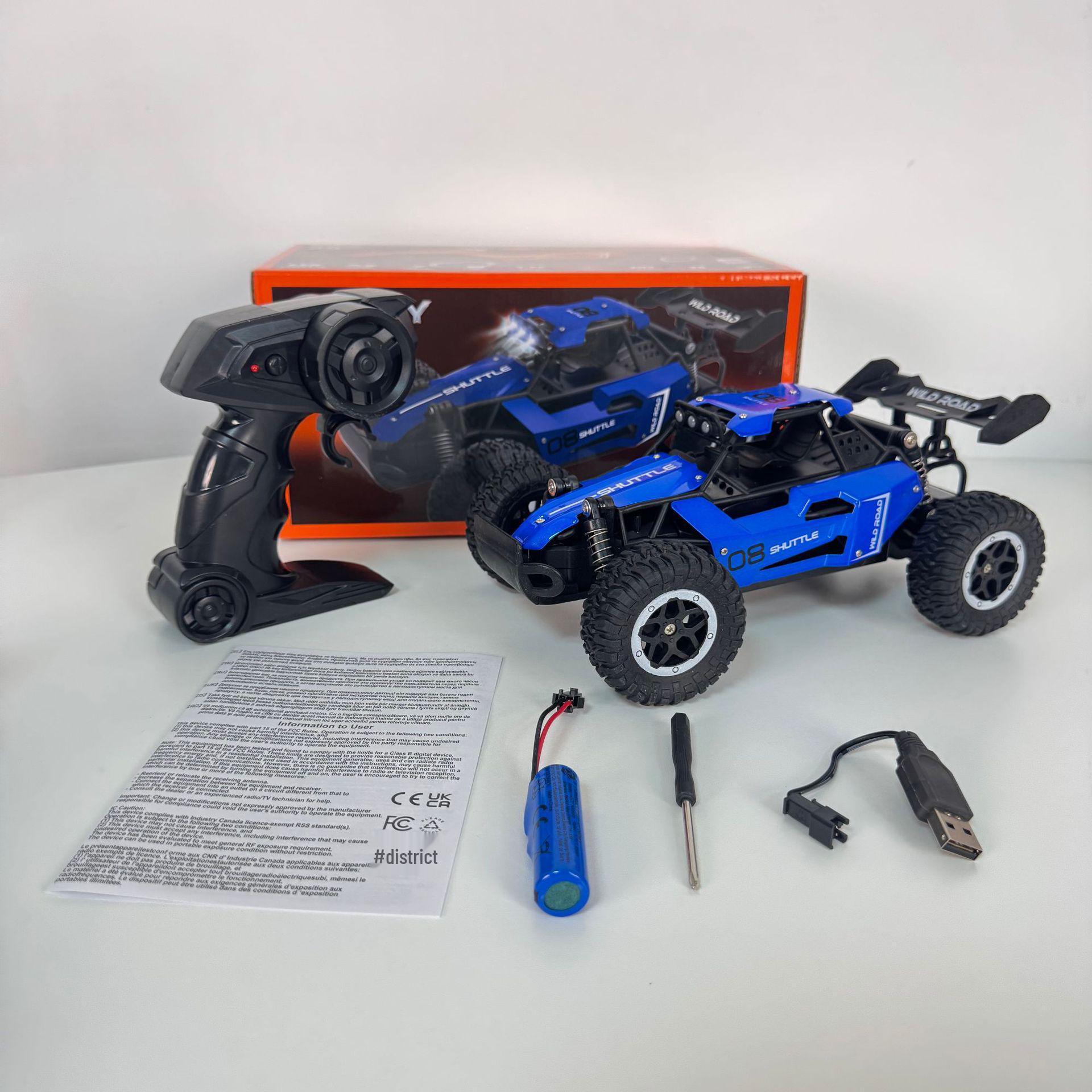 

1:20 Сплав Внедорожный Радиоуправляемый Автомобиль: Бигфут-альпинист с пультом 2.4G, подсветкой и возможностями дрифта. 1:20