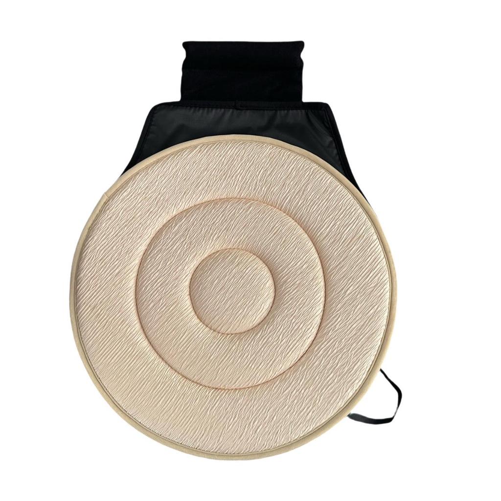 Car 360° Rotating Non-Slip Seat Cushion for Elderly & Pregnant Women - Portable & Multifunctional.