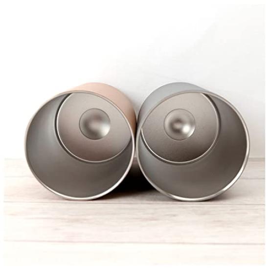 CB Japan Can Stainless Vacuum Keeps Drinks Hot or Cold Holder, Beige, 350ml, Steel, Insulated,