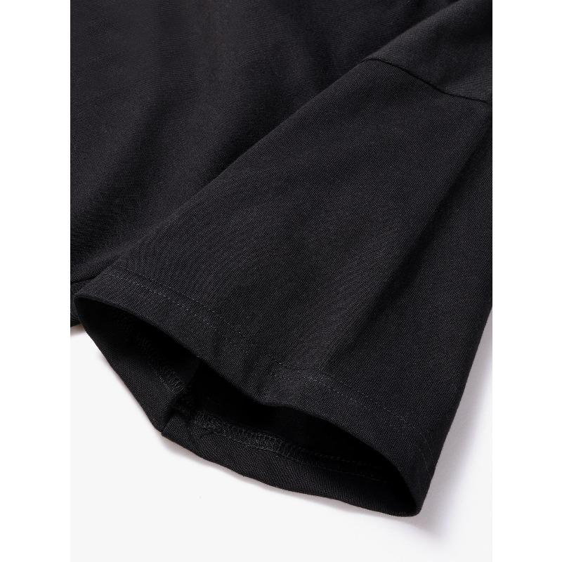 European Sizes Russian Text Graphic Tee for Men | Black Casual Short Sleeve Crew Neck T-Shirt, Fashion Streetwear,