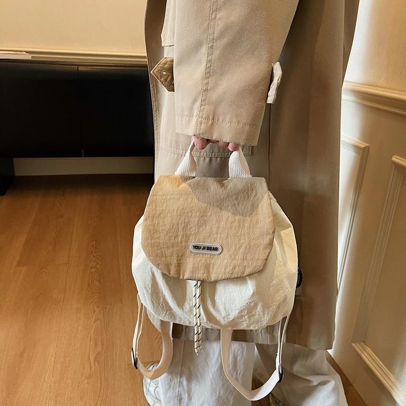 Nylon Fashion Backpack For Women With Breathable Design And Magnetic Closure For Daily Use