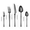 20/30pcs Dinnerware Set Stainless Steel Tableware Hammer Pattern Handle Knife Fork Coffee Spoon Flatware Dishwasher Safe Cutlery