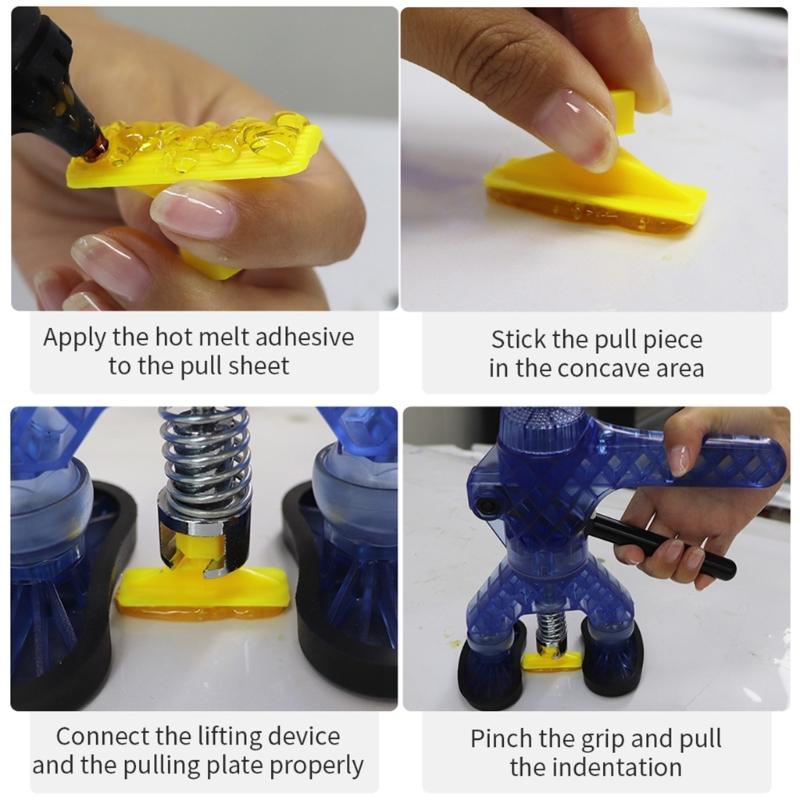Glues Pad Dents Lifters Tool Dents Pullers Removal Tool For Auto Paint Dents Repair Glues Pad For Car Body
