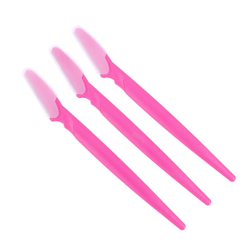 40Pcs Eyebrow Trimmer Makeup Beauty Tools Safe Eye Brow Razor Face Body Hair Removal Shaver Blades Woman Eyebrows Shaping Knife