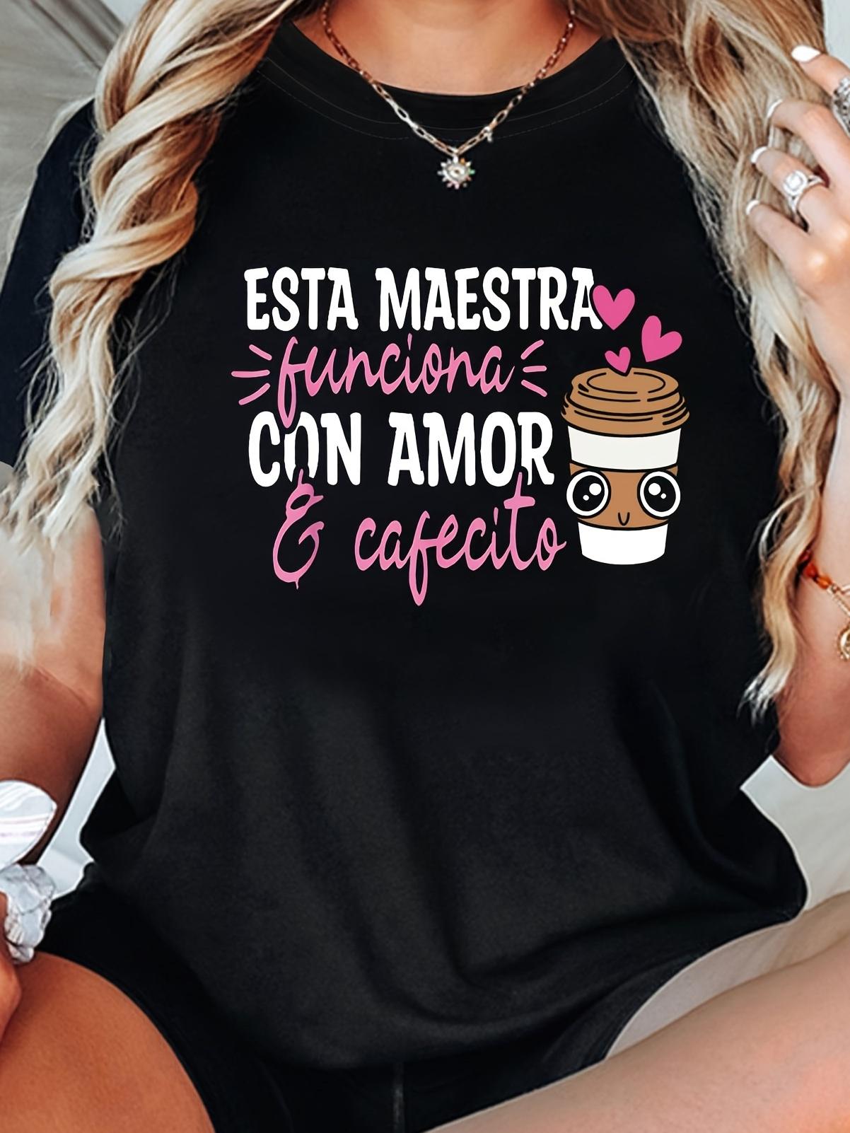 This Teacher Runs On Love And Coffee T-shirt XXXXL