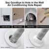 8 Pcs White Sealing Clay Waterproof Duct Seal Repair Seal Putty, Quick-Drying Putty for Pipe Connection, Wall Hole, Air Conditioning Holes