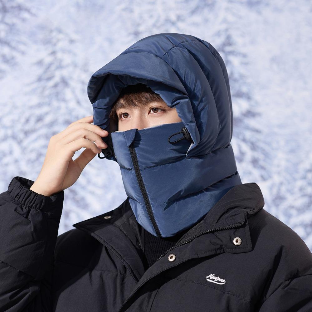 Thick Winter Ear Protection Hat Waterproof Windproof Ushanka Fur Hat Cold Proof Warm Bomber Hats Winter Outdoor Wear