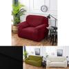 Luxurious Stretch Home Chair Sofa Cover In Solid Color For All Season Comfort