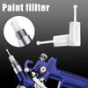 50Pcs Fine Mesh Disposable Spray Gun Filters - Efficient Paint Straining for DIY & Professional Painting