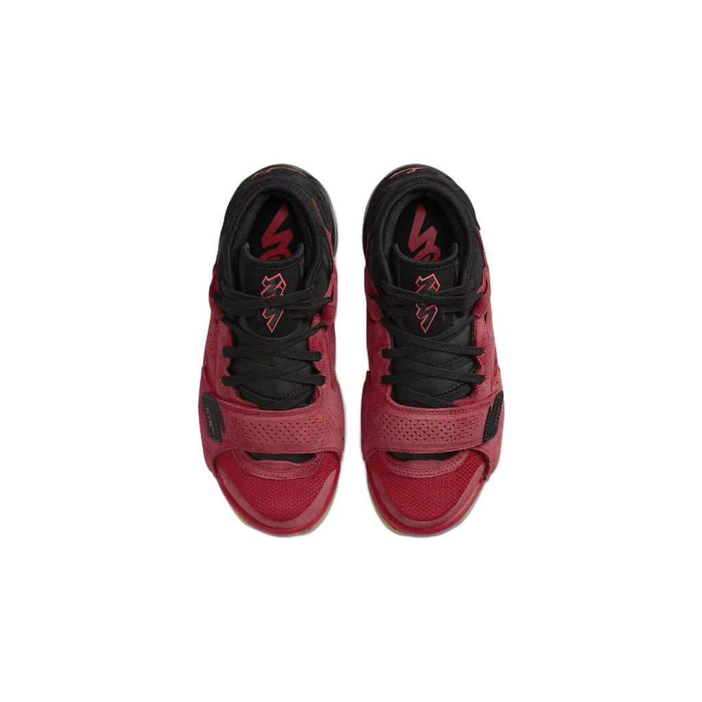 Air Jordan Zion 2 GS Red Black Gum Youth Cushioned Basketball Athletic Shoes DV2463-600