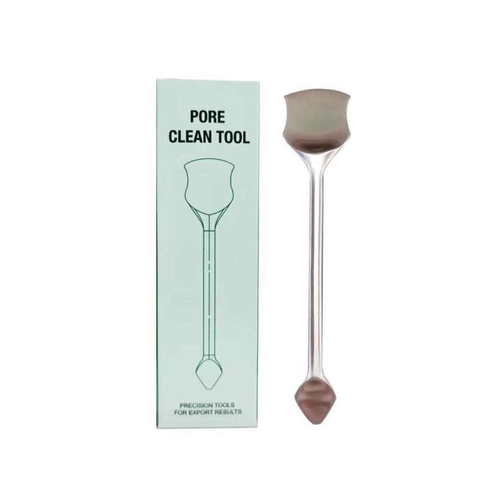 Stainless Steel Acne Remover Scooper Double Headed Extractor Pore Cleaner Women Beauty