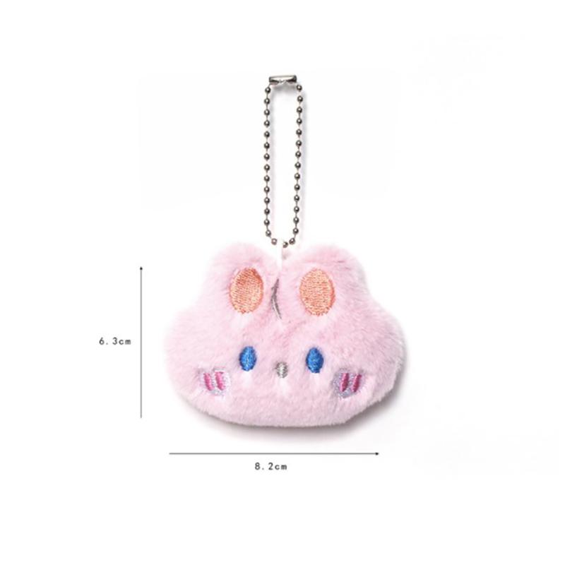 

Мультяшная плюшевая кукла-брошь аниме плюшевая мягкая кулон-брелок маленький кролик кошка медведь лягушка животное аксессуары своими руками подарки