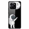 Phone Case For Honor 400 Smart Play 10T Case Luxury Cartoon Tempered Glass Hard Back Cover For Honor X7d Case Coque Funda Shell