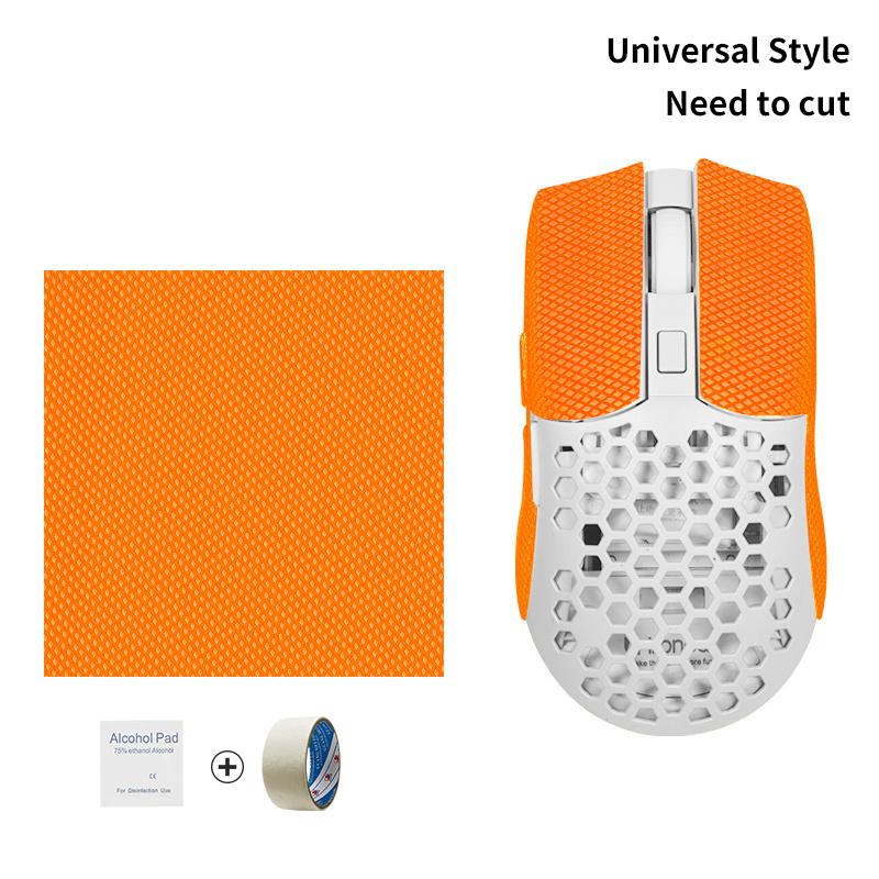 12*11cm DIY Anti-Rutsch Universal Stil Maus Aufkleber Kabellos Gaming Schweißresistent Maus Griffband Abriebfest PC Desktop Laptop