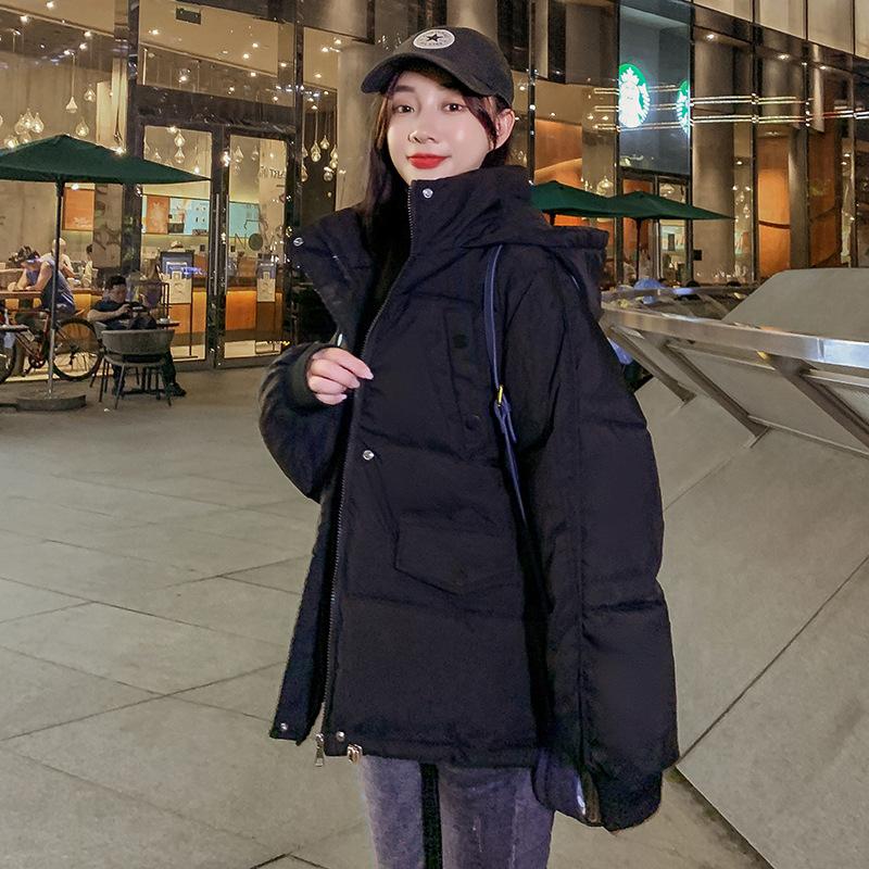 Clothing Short Down Cotton-padded Jacket Student Cotton-padded Clothes Female Korean Version Loose Winter Padded Coat Small Cotton-padded Jacket