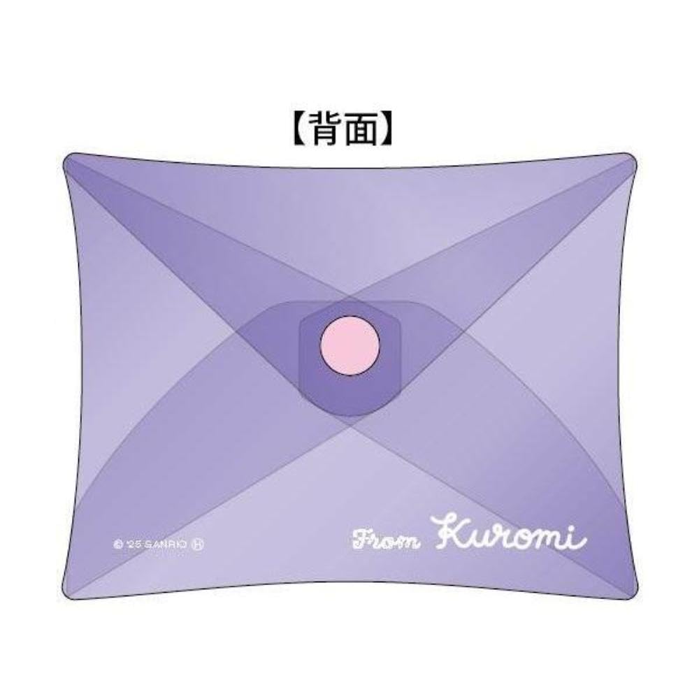 K Company Sanrio Characters Clear Pouch with Carabiner Kuromi SAC-CCP-KU