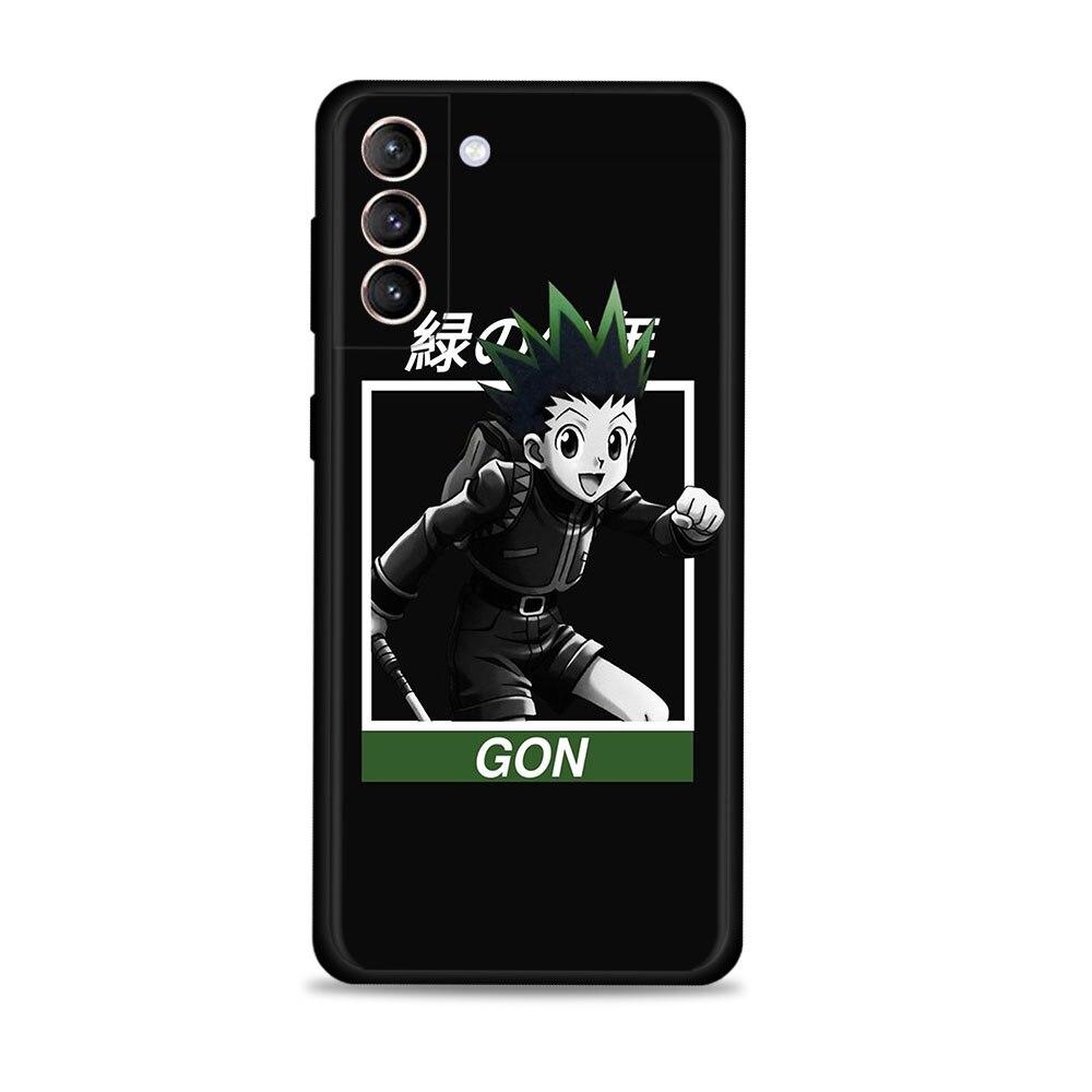for Samsung s20 fe Case Galaxy s21 ultra s22 s10 s20 s8 s9 plus s22ultra Note 20ultra 10plus Funda Anime Boy Giorno Kilua Capa