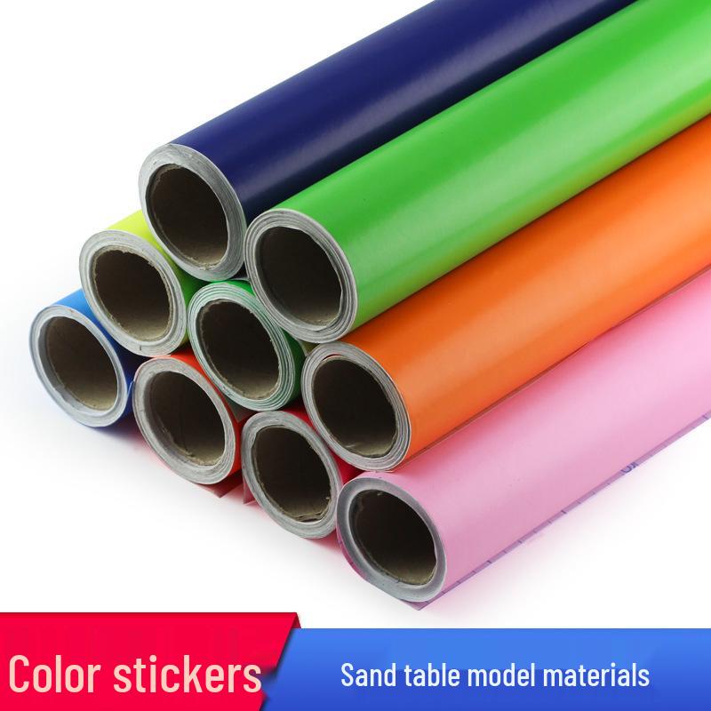 Waterproof PVC Adhesive Stickers for Models & Walls