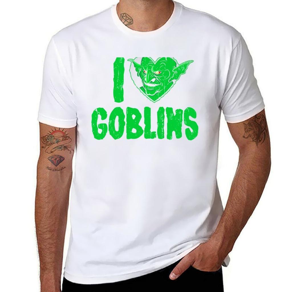 I Heart Goblins Tshirt Breathable Basic Cotton Tshirt