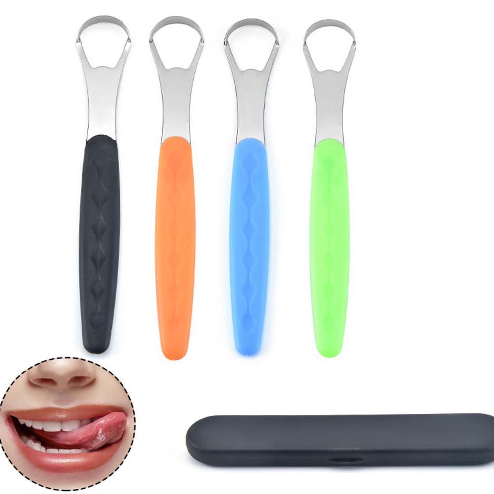 Hygiene Health Oral Care Tools Fresh Breath Dental Care Tongue Brush Tongue Scraper Tongue  Cleaner
