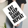Custom Gaming Metal Tin Sign Wall Art Decor for Bedroom Game Room Gift for Gamers