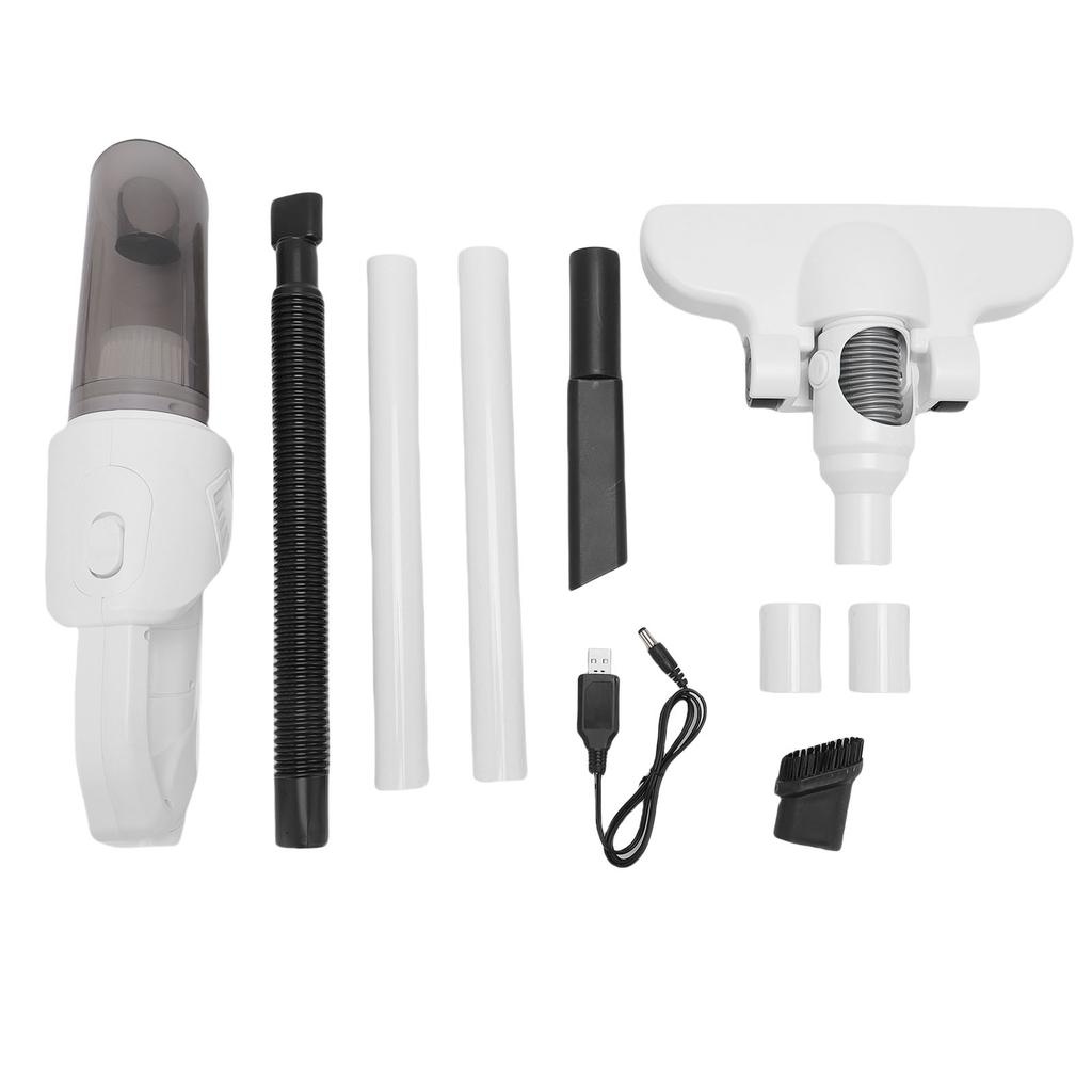 Stick Vacuum Cleaner 120W Powerful Motor High Efficiency Filtration System Multifunctional Handheld Vacuum Cleaner for