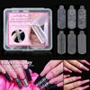 24PCS Snowflake Nail Crystals Molds Leopard Nail Art Molds  for Profional Use in Nail Salons